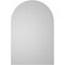 Ekena Millwork Round Top Surface Mount PVC Gable Vent w/ 2"W x 1-1/2"P Brickmould Frame, 16"W x 24"H GVPRT16X2402SN - alternate 4